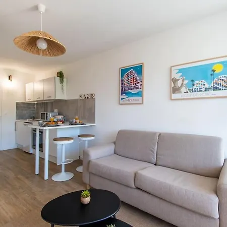 Etoile De * Wifi * Parking * Clim * * Apartmán La Grande Motte